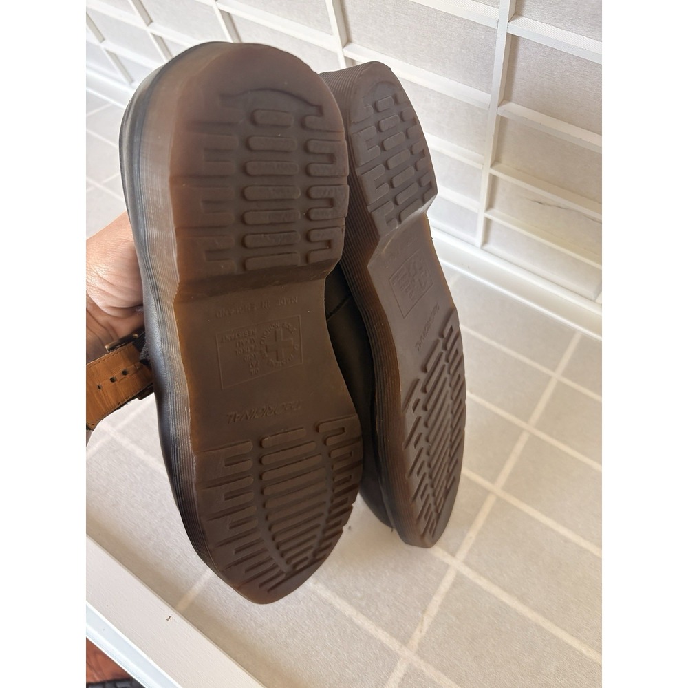 Dr. Martens Single-Strap Mary Jane UK Black Leather - VTG MIE - Picture 11 of 12